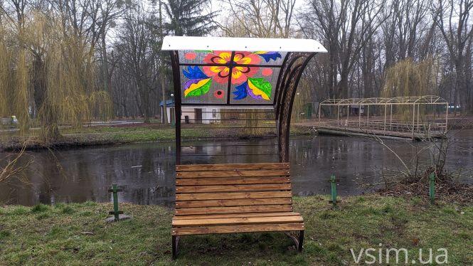 Новини Хмельницького - фото з У парку Чекмана з'явилися лавки із Самчиківським розписом (ФОТО) У парку Чекмана з'явилися лавки із Самчиківським розписом (ФОТО), фото №2 на сайті vsim.ua
