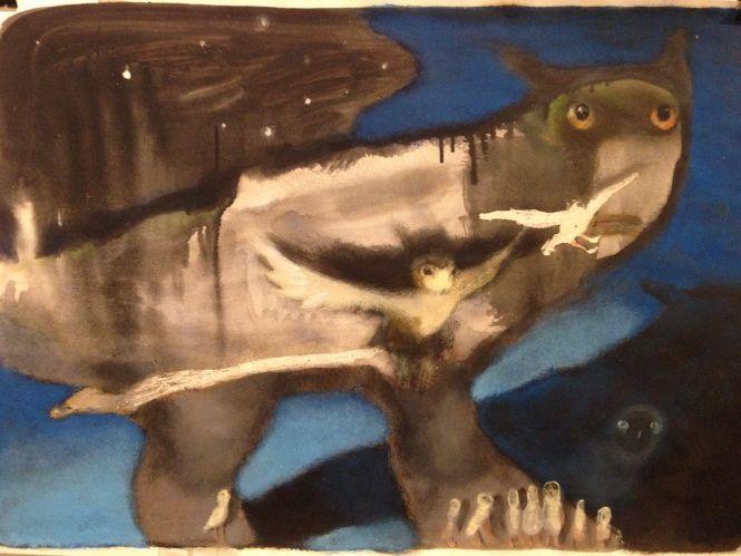 Спільно створені ілюстрації до неіснуючих книжок представили у Тернополі художники Сергій та Ілля Школяри, фото №10 на сайті 20minut.ua