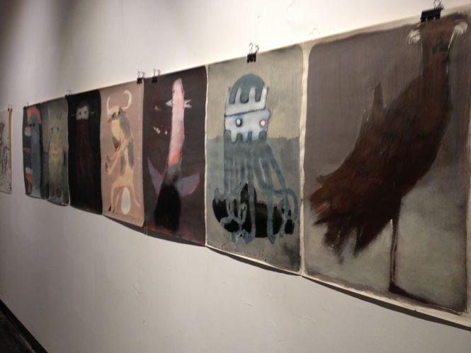 Спільно створені ілюстрації до неіснуючих книжок представили у Тернополі художники Сергій та Ілля Школяри, фото №8 на сайті 20minut.ua