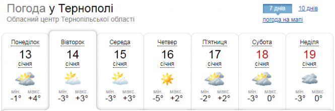 Новини Тернополя - фото з Погода у Тернополі: 14 січня, туман, ожеледиця, +3° Погода у Тернополі: 14 січня, туман, ожеледиця, +3°, фото №1 на сайті 20minut.ua