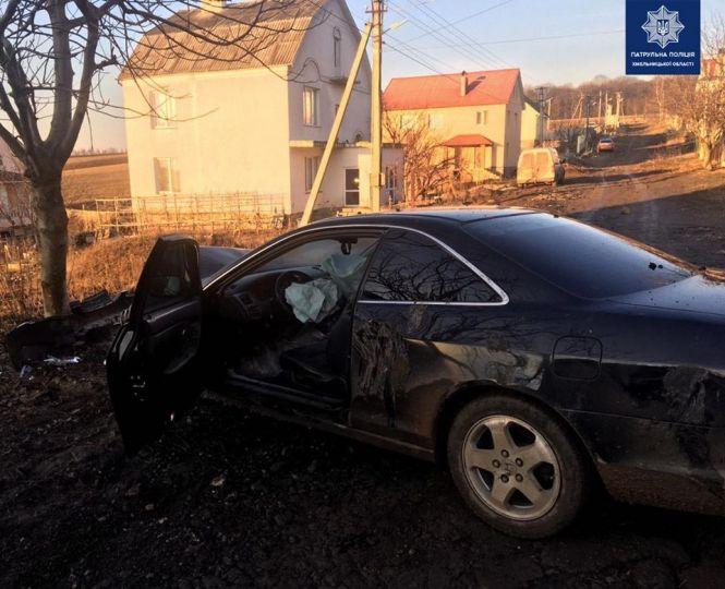 Новини Хмельницького - фото з У Хмельницькому Honda на швидкості влетіла в дерево У Хмельницькому Honda на швидкості влетіла в дерево, фото №1 на сайті vsim.ua