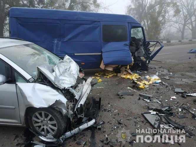 Четверо постраждалих госпіталізовані після масштабної ДТП у Коростишівському районі, фото №1 на сайті 20minut.ua