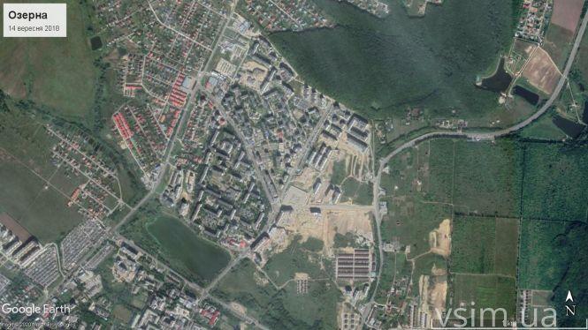 Як змінювався мікрорайон Озерна: вигляд з космосу (ФОТО, ВІДЕО), фото №26 на сайті vsim.ua