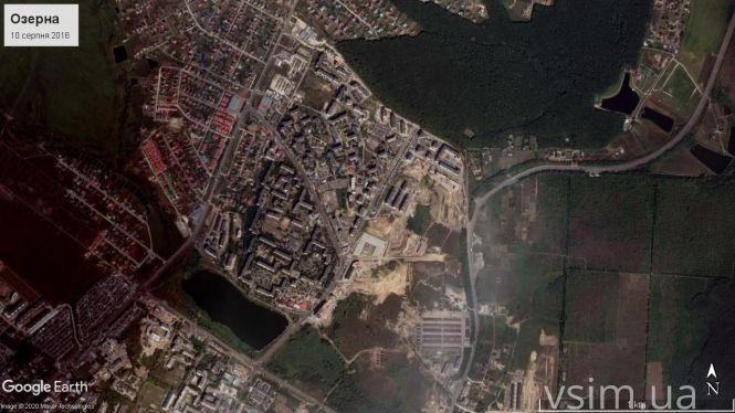Як змінювався мікрорайон Озерна: вигляд з космосу (ФОТО, ВІДЕО), фото №15 на сайті vsim.ua