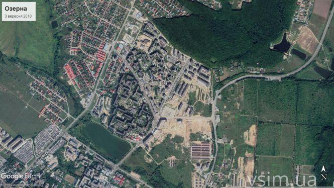Як змінювався мікрорайон Озерна: вигляд з космосу (ФОТО, ВІДЕО), фото №25 на сайті vsim.ua
