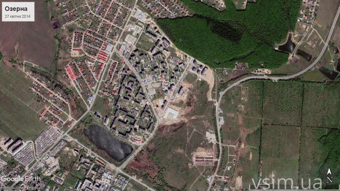 Як змінювався мікрорайон Озерна: вигляд з космосу (ФОТО, ВІДЕО), фото №8 на сайті vsim.ua