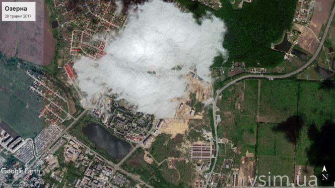 Як змінювався мікрорайон Озерна: вигляд з космосу (ФОТО, ВІДЕО), фото №21 на сайті vsim.ua