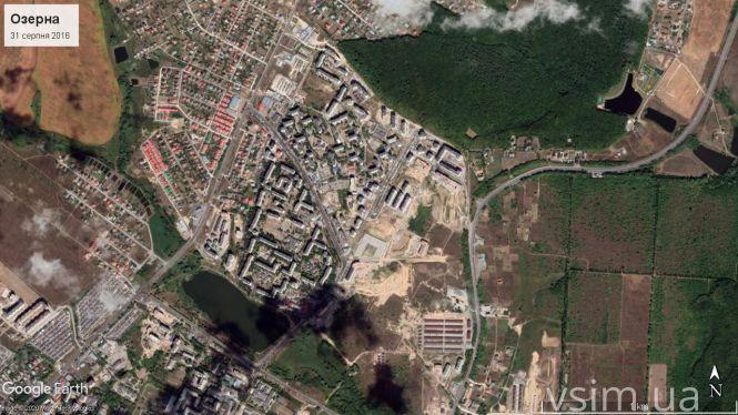 Як змінювався мікрорайон Озерна: вигляд з космосу (ФОТО, ВІДЕО), фото №17 на сайті vsim.ua
