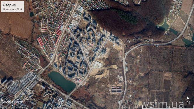 Як змінювався мікрорайон Озерна: вигляд з космосу (ФОТО, ВІДЕО), фото №12 на сайті vsim.ua