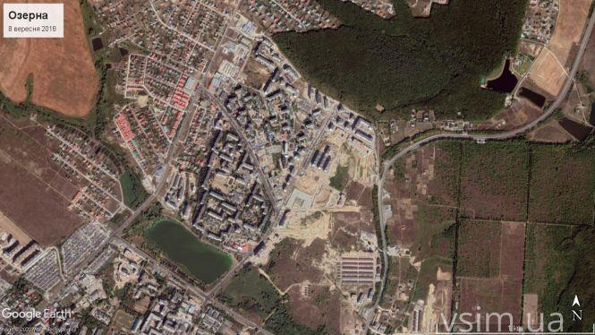 Як змінювався мікрорайон Озерна: вигляд з космосу (ФОТО, ВІДЕО), фото №18 на сайті vsim.ua