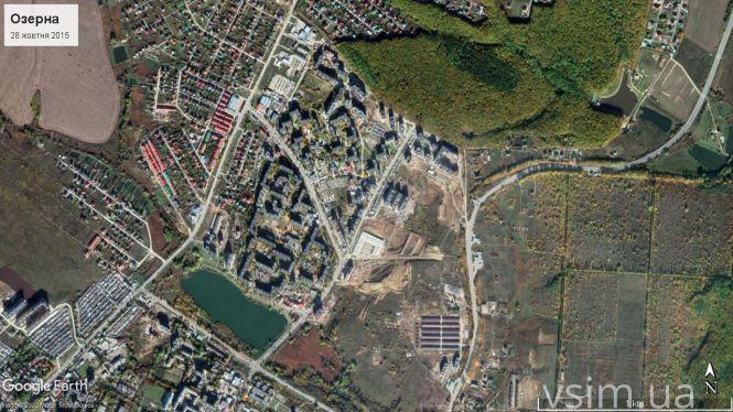 Як змінювався мікрорайон Озерна: вигляд з космосу (ФОТО, ВІДЕО), фото №13 на сайті vsim.ua