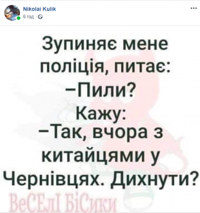 Хмельничани жартують про коронавірус: 13 постів із Facebook, фото №11 на сайті vsim.ua