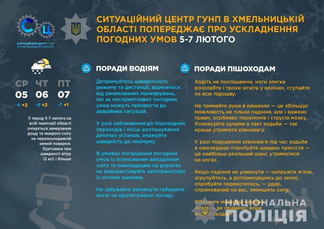 Новини Хмельницького - фото з Вдарять морози та сніжитиме: хмельничан попередили про погіршення погоди Вдарять морози та сніжитиме: хмельничан попередили про погіршення погоди, фото №5 на сайті vsim.ua