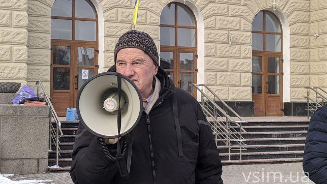 Проти “драконівських законів”: підприємці Хмельницького вийшли на акцію протесту, фото №2 на сайті vsim.ua