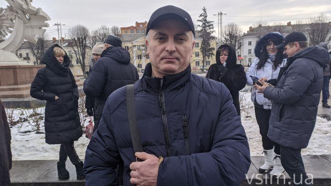 Проти “драконівських законів”: підприємці Хмельницького вийшли на акцію протесту, фото №3 на сайті vsim.ua