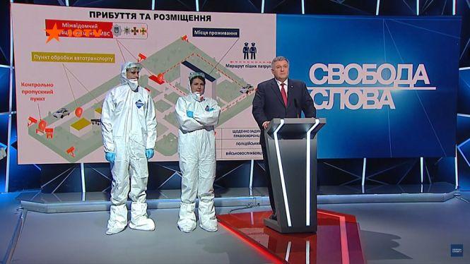 Аваков показав спецкостюми  для працівників, які спостерігатимуть за евакуйованими людьми з Китаю, фото №1 на сайті 20minut.ua