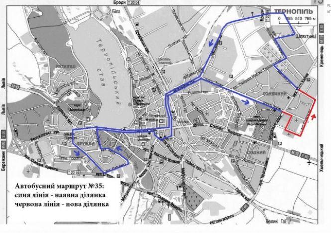 Автобус №35 та тролейбус №5 будуть курсувати за новим маршрутом, фото №1 на сайті 20minut.ua