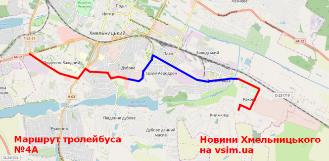 У Хмельницькому запустять тролейбус через Пілотську (ГРАФІК), фото №1 на сайті vsim.ua