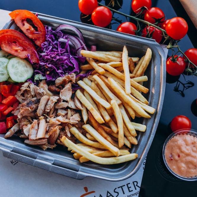 Новини Тернополя - фото з Обід подано: що краще - замовити їжу на роботу чи взяти із собою "тормозок". Де є швидка доставка Світлина від Kebab Master.