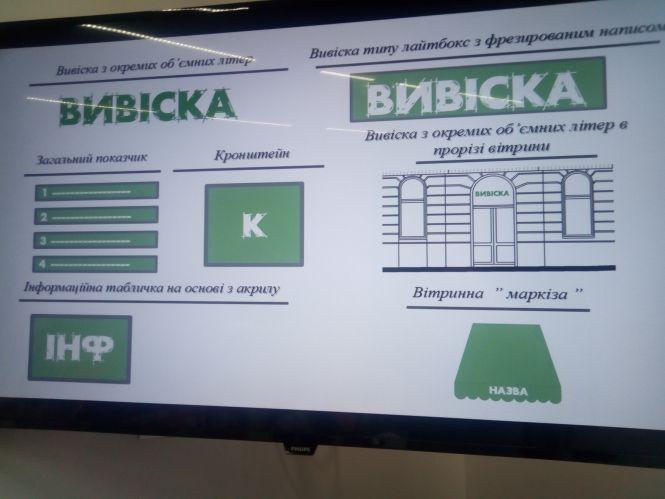 Новини Вінниці - фото з Підприємцям, які працюють в центрі Вінниці, розробляють правильні вивіски Підприємцям, які працюють в центрі Вінниці, розробляють правильні вивіски, фото №1 на сайті 20minut.ua