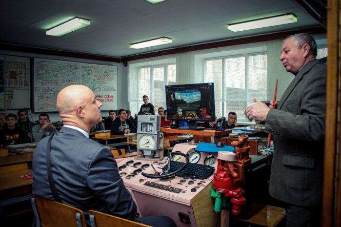 Українсько-німецькі гості в залізничному училищі, фото №1 на сайті 20minut.ua