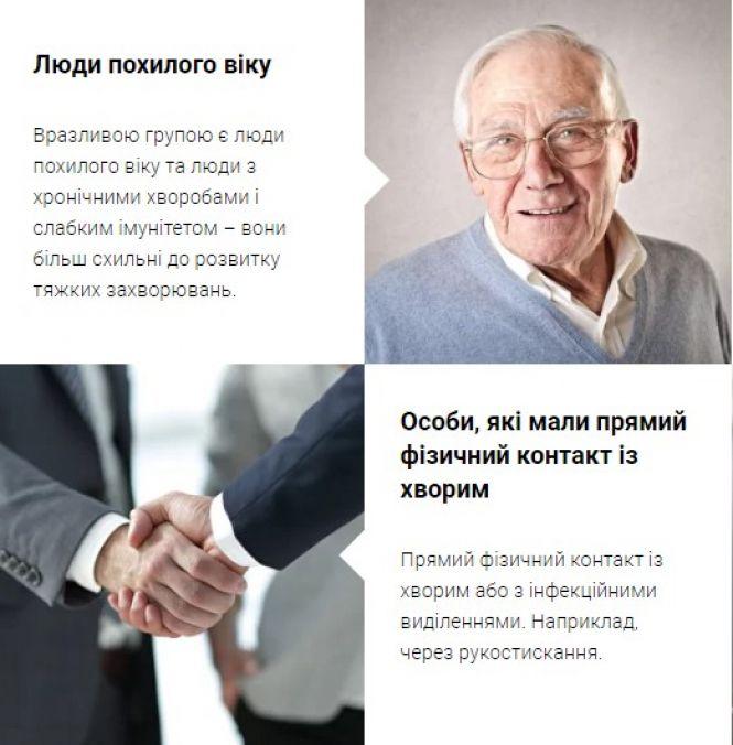 Що треба знати про коронавірус. Кабмін запустив сайт з відповідями на всі питання, фото №6 на сайті 20minut.ua