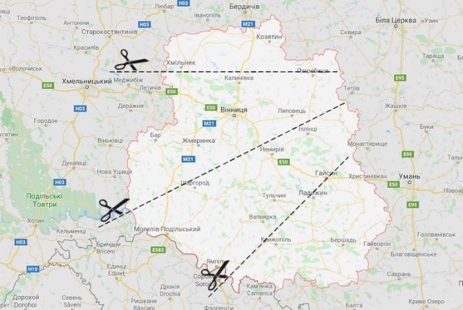 Новини Вінниці - фото з Важливе за вчора. Найцікавіші новини 9 березня, які ви могли пропустити Замість 27 районів — п’ять повітів: як може змінитися Вінницька область