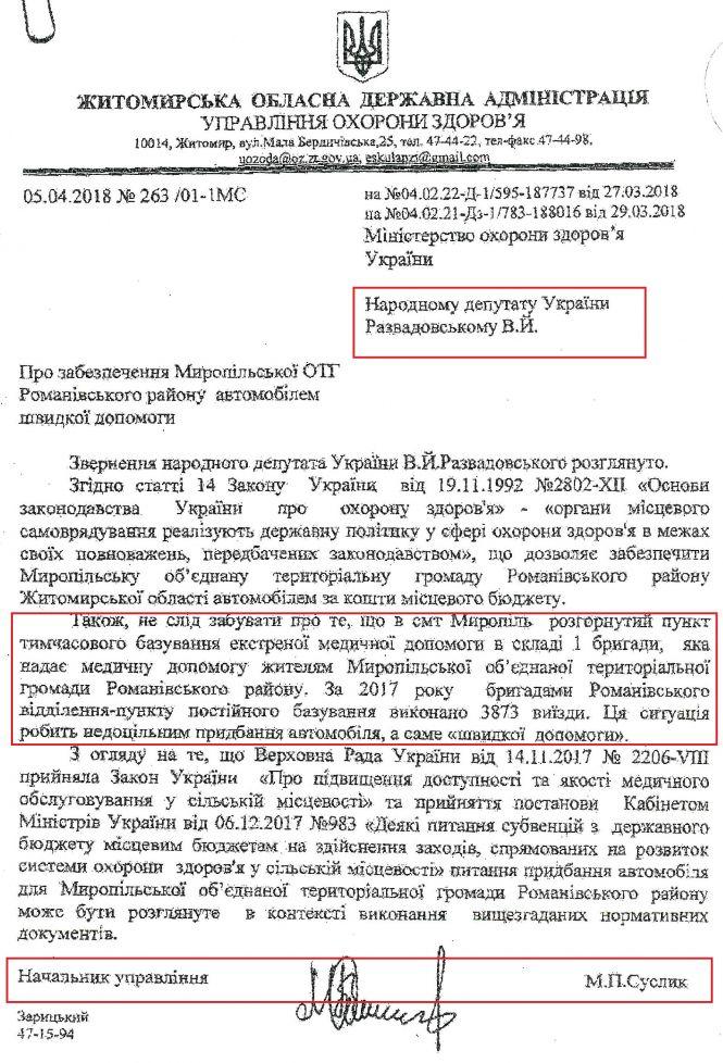 Новини Житомира - фото з Мільйонна афера за «підтримки» екснардепа Віктора Развадовського Мільйонна афера за «підтримки» екснардепа Віктора Развадовського, фото №2 на сайті 20minut.ua