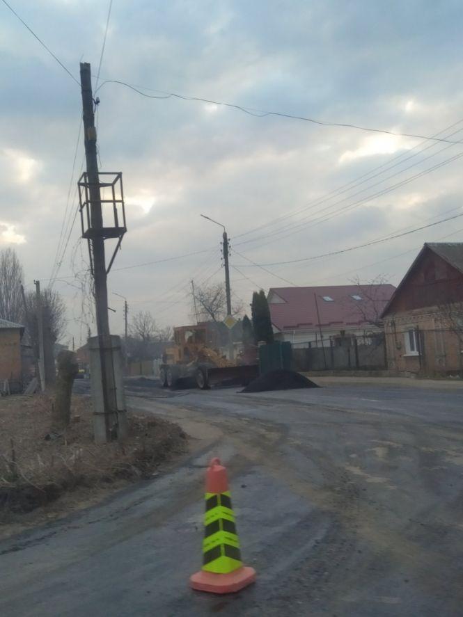 Новини Козятина - фото з Фото дня: як ремонтують вулицю Незалежності