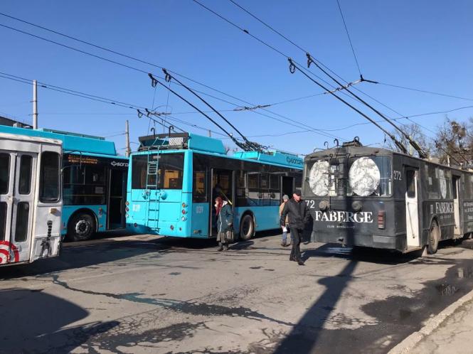 Як і чим у Хмельницькому дезінфікують тролейбуси, фото №6 на сайті vsim.ua