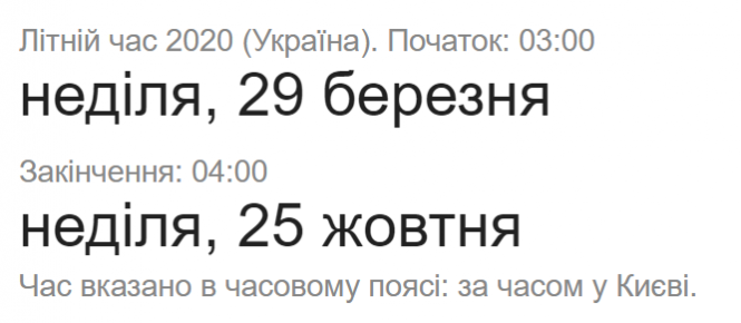 Україна перейшла на літній час. Онлайн годинник та опитування, фото №1 на сайті 20minut.ua