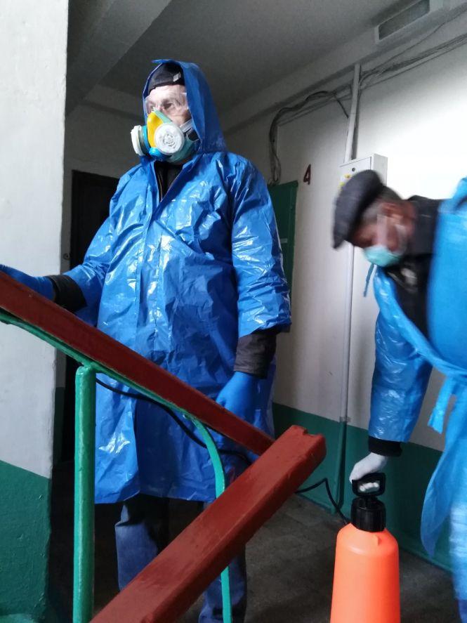 У Житомирі дезінфікують під’їзди багатоповерхівок, фото №1 на сайті 20minut.ua