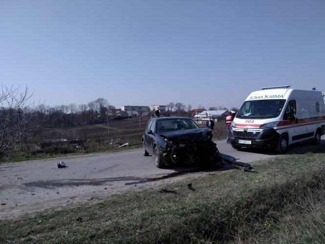 За Гаями через ДТП перекрита дорога, фото №4 на сайті 20minut.ua