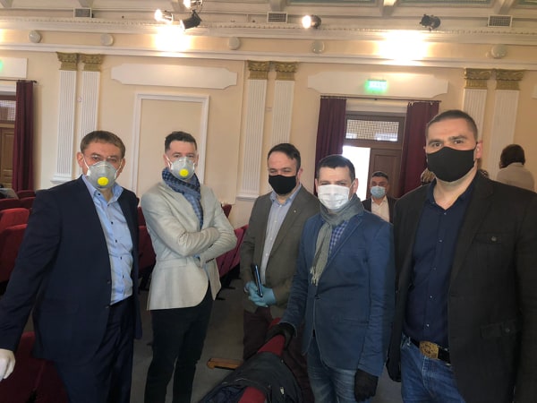 Новини Тернополя - фото з У Тернополі відбулось позачергове засідання сесії міської ради в спеціальних умовах У Тернополі відбулось позачергове засідання сесії міської ради в спеціальних умовах, фото №4 на сайті 20minut.ua