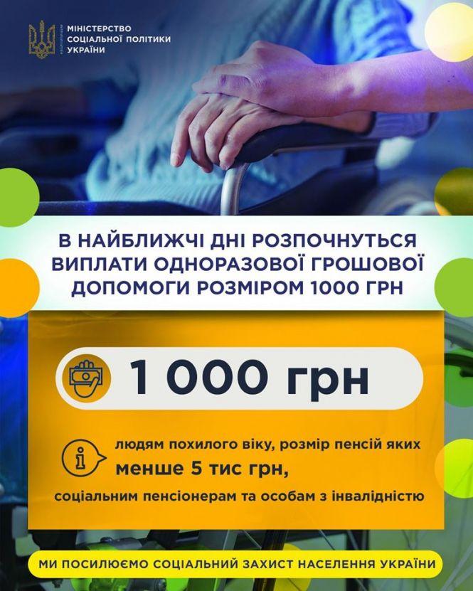 Новини Хмельницького - фото з Українські пенсіонери отримають “карантинну тисячу”: кому і коли доплатять Українські пенсіонери отримають “карантинну тисячу”: кому і коли доплатять, фото №1 на сайті vsim.ua