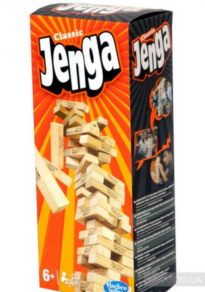 Новини Хмельницького - фото з Настільні ігри для двох: підбірка для новачків і професіоналів Настільна гра Hasbro Дженга (A2120) купити в інтернет магазині ...