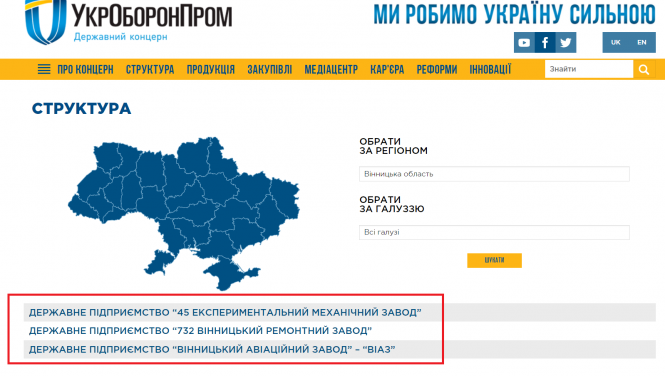 Новини Вінниці - фото з Коронавірус знайшли у чотирьох вінничан, які працювали на заводі Укроборонпрому Коронавірус знайшли у чотирьох вінничан, які працювали на заводі Укроборонпрому, фото №1 на сайті 20minut.ua