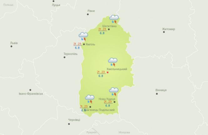 Новини Хмельницького - фото з Грози та потепління. Яким буде останній тиждень квітня в Україні Грози та потепління. Яким буде останній тиждень квітня в Україні, фото №3 на сайті vsim.ua