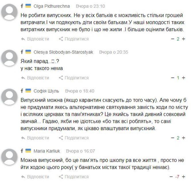 "Вже заплатили за ресторан, купили плаття": випускний цього року, ймовірно, відмінять через карантин, фото №1 на сайті 20minut.ua