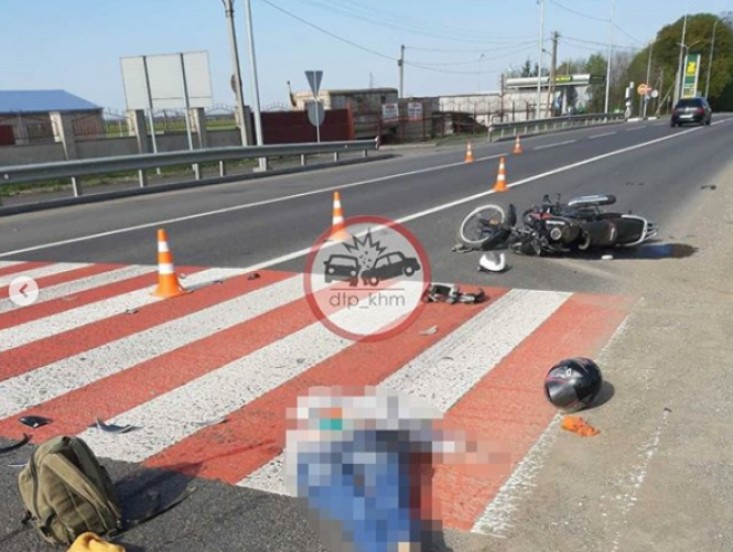 На Хмельниччині зіткнулися мотоцикл та вантажівка: загинула 29-річна жінка, фото №2 на сайті vsim.ua