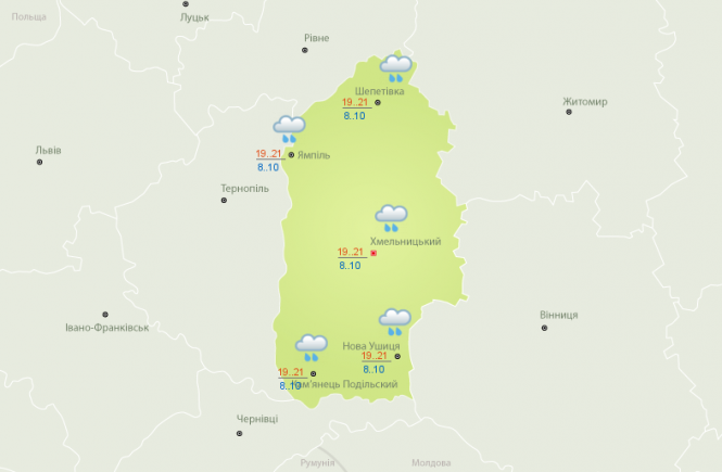 До України насуваються дощі з грозами: які області заливатиме, фото №2 на сайті vsim.ua