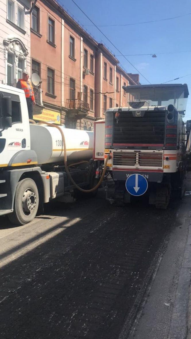 Фото дня: на Руській почали ремонт дороги, який триватиме три дні, фото №1 на сайті 20minut.ua