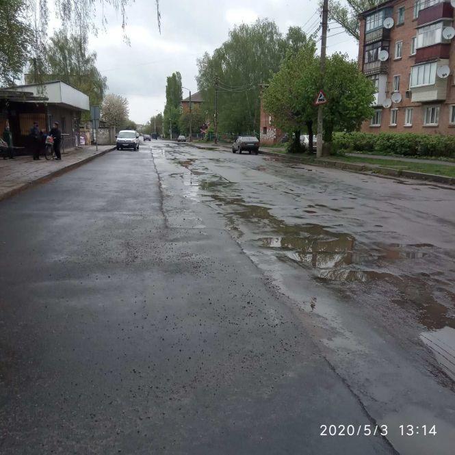 Козятин сьогодні: місто після дощу, ремонт та креативний бантик на дорозі, фото №5 на сайті 20minut.ua