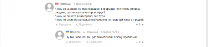 Козятинцям цікаво, хто став п'ятим хворим на коронавірус, фото №2 на сайті 20minut.ua