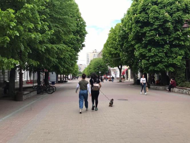 Новини Хмельницького - фото з Багатолюдна “стометрівка” і відкриті кафе: як Хмельницький оживає після послаблення карантину (ФОТО) Багатолюдна “стометрівка” і відкриті кафе: як Хмельницький оживає після послаблення карантину (ФОТО), фото №22 на сайті vsim.ua