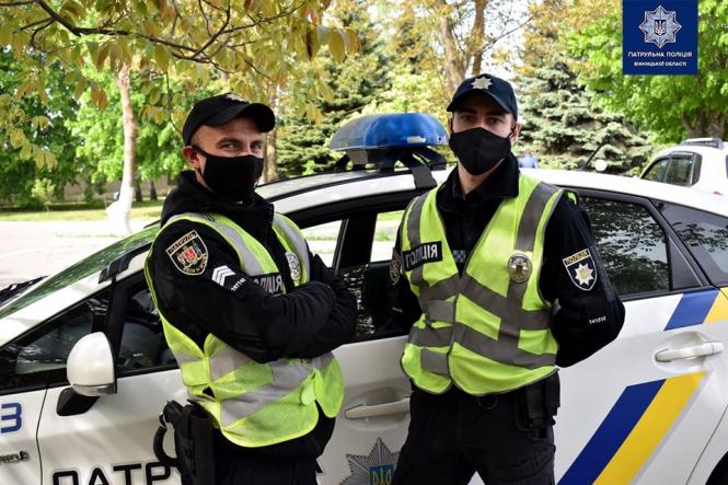 Світлина від Патрульна поліція Вінницької області.
