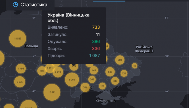 Новини Вінниці - фото з В області від коронавірусу одужало 386 людей: дані по Вінниці та районах В області від коронавірусу одужало 386 людей: дані по Вінниці та районах, фото №1 на сайті 20minut.ua