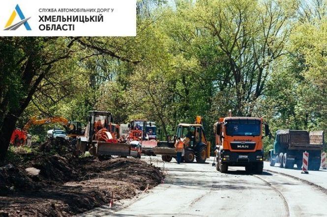 Новини Хмельницького - фото з На Хмельниччині відремонтують 40 кілометрів автодороги Н-03. Де нині тривають роботи