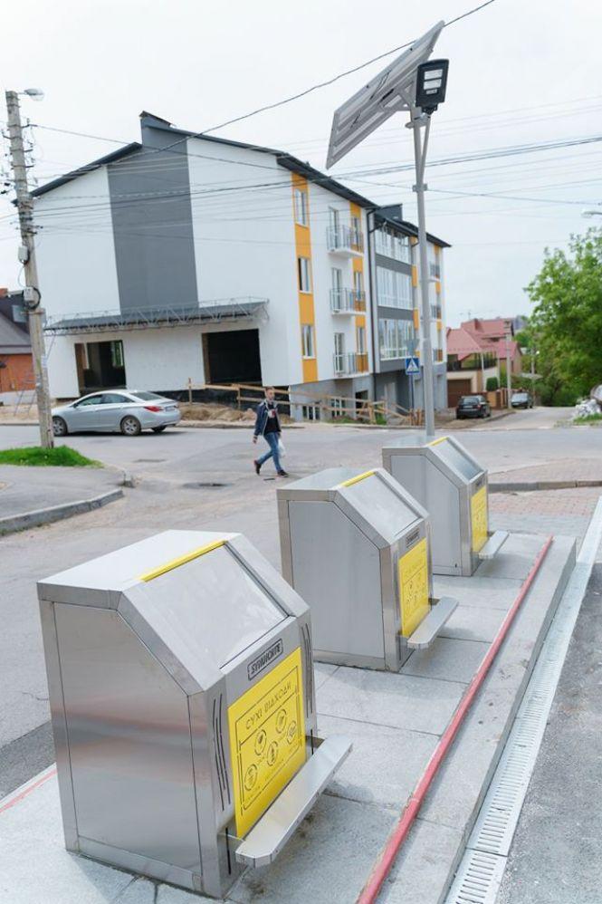 У Вінниці встановили ще дві «розумні» системи для збору сміття, фото №1 на сайті 20minut.ua