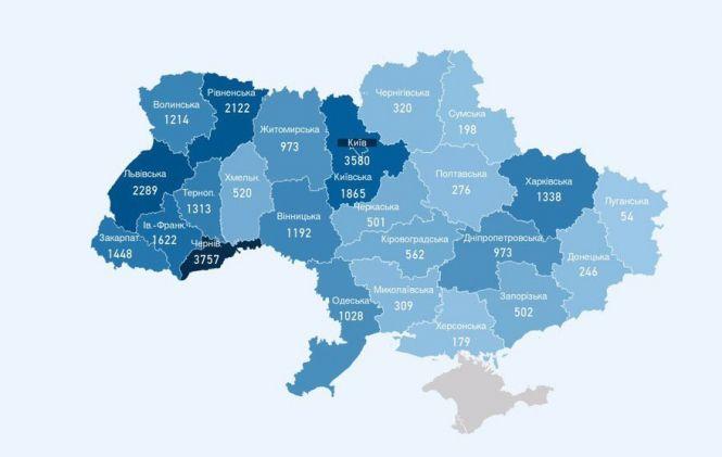 В Україні 28 тисяч 381 випадок COVID-19, на Вінниччині — 1192 хворих, фото №1 на сайті 20minut.ua